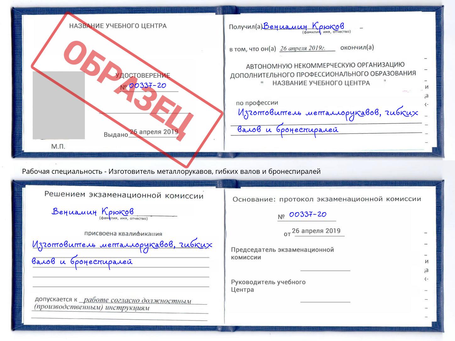 Изготовитель металлорукавов, гибких валов и бронеспиралей Карабулак